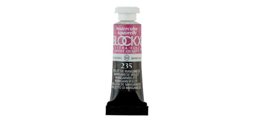 Aquarellfarbe, Manganviolett - Tube 5ml - Manganviolett