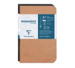 Set de 2 carnets piqûre Age Bag 7,5x12cm 48 pages petits carreaux Couleurs assortis - Assortis