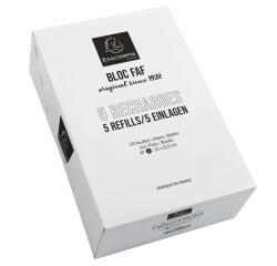 BTE 5 RECHARGES FAF 21/13,5 N°4 UNI - Blanc