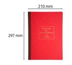 Injektion 297X210 Wertpapierbewegungsregister 40 Seiten - Sortierte Farben