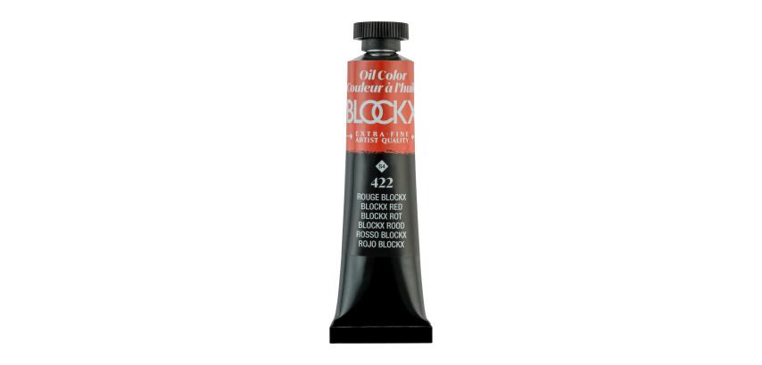 Ölfarbe, Rot Tube 20ml - Rot Blockx