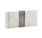 25 enveloppes DL (110x220mm) Vergé de France doublées gommées