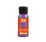 DARWI 50 ml Bottle of Pearlescent Fabric Paint - Pearlescent Violet