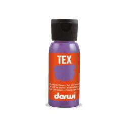 DARWI Stoffmalfarbe, Flasche 50ml, Perlmuttviolett - Perlmuttviolett