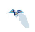 Boîte créative, Origami avions/fusées - Bleu