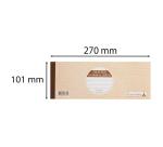 Stub book 101X270 Standardized bills 50 sheets - Oats