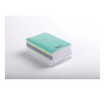 8000 POLYPRO, Carnet piqué 11x17 cm 96 pages petits carreaux 90 g - Assortis