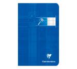 Carnet piqué déficients visuels 11x17cm 96 pages grands carreaux noirs 2,5mm agrandis 10x10 Couleur aléatoire - Assortis