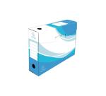 Archivbox 5er-Set, Rückenbreite 80 mm, Wellpappe, 25x35 cm für DIN A4 - Farben sortiert