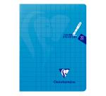 Stitched notebook Mimesys 17x22cm 32 pages large squares 3mm enlarged 12/12 Random color - Assorted