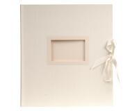 Album photos livre 60 pages blanches Kingsbridge - 29x32 cm - Ivoire