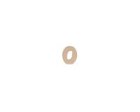Kraft Number '0' 20cm - Kraft