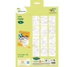 Graffy Colour, Farm Animals Mom Baby - Multicolour