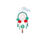 Boîte créative, Attraperêves de Noël - Multicolore