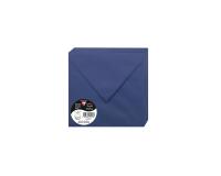Enveloppe Pollen Clairefontaine 120 g/m² sans fenêtre avec patte autocollante couleur - Paquet de 20