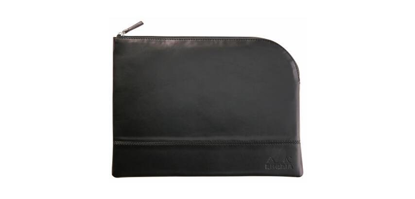 Rhodia Rhodiarama Zipped Pouch - 21 x 28cm - Black