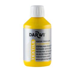 Darwi peinture textile Tex, 250 ml, jaune or
