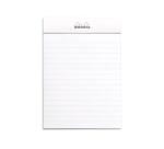 Bloc agrafé N°13 A6 80 feuilles lignées 80 g - Blanc