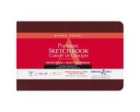 Alpha Series carnet souple 46F 21,6x14cm 150g - Blanc