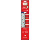 Pack 2TR+bolduc,5x0,35m,pap.aff,rge/bleu - Rouge
