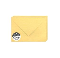PAPIERS MARBRÉS, Paquet de 20 enveloppes Pollen 162x229mm 120g/m2 - Chamois marbré