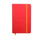 Rhodia Rhodiarama Notebook - 9 x 14 cm - Plain - Hard Cover - Poppy