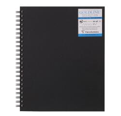 Goldline carnet spiralé 40F 22,9x30,5cm 250g - Noir