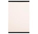 Rhodia Touch - Calligrapher Pad - bloc entoilé A4 50f uni papier simili Japon naturel 130g - Noir