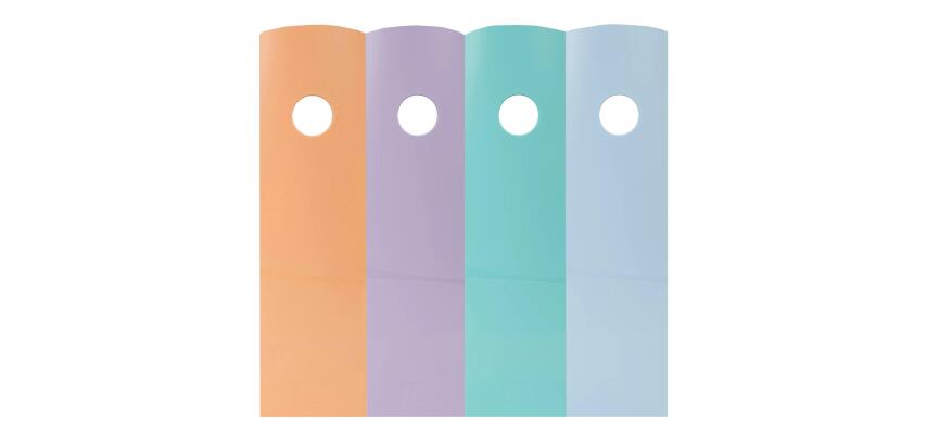 Set van 4 tijdschriftenhouders MAG-CUBE Aquarel - Geassorteerd