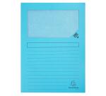 Pack of 100 window folders SUPER 160gsm - 22x31cm