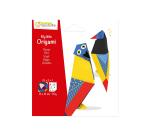 Mijn kleine Origami, Vogel, 12 x 12 cm, 20F, 70g - Veelkleurig