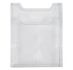 Distributeur de prospectus vertical A4 - Cristal