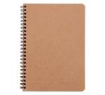 Clairefontaine Nomaddict Notebook - A5 - 5x5 Grid - 50 Sheets - 90gsm ? Wirebound - Havana||