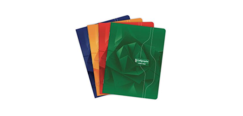 7000 Stapled book 17x22cm 96 sheets séyès 70g - Assortment