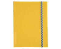 Carnet Iderama 220x170, 192 pages lignées - Jaune