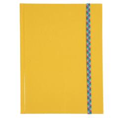 Carnet Iderama 220x170, 192 pages lignées - jaune