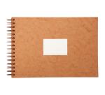 Clairefontaine Fontaine Travel Watercolour Book - A4 - 20 Sheets - 300gsm - Havana Cover - Havana|
