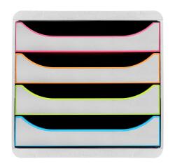 BIG-BOX Black Office white/harlequin/whi - White/harlequin