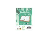 Bloc-pratic Forever recyclé date à droite 8,2 x 12 cm - 2027 - Vert