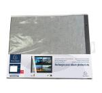Pk 10 photo Album Refills 29x37cm Black - Black