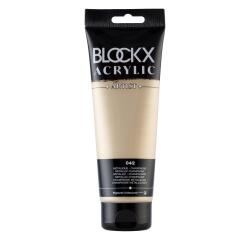 Feine Acrylfarbe, Acrylic Artist, Tube 250ml - Metallic-Champagner