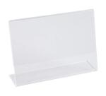 Pack 10 label holders 105x74 A7 landscap - Crystal