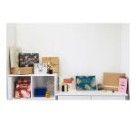 Wireb album 50p. black 32x22cm PALMA red - Blue