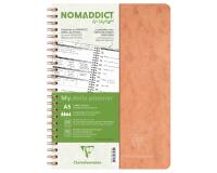 My.daily.planner Age Bag carnet reliure intégrale A5 250 pages détachables - Tabac