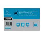 Rotolo per registratore di cassa 80x70mm - 72mt - 1 rotolo termico da 48g - Bianco