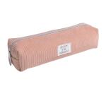 Velvet square pencil case VELVET - Assorted colours