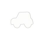 Symbool 12cm, Auto. - Wit