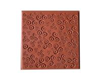 Cernit plaque de texture Clovers - Gris