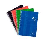 Clairefontaine Wirebound Index Book A4 Seyes Ruling - Assortment