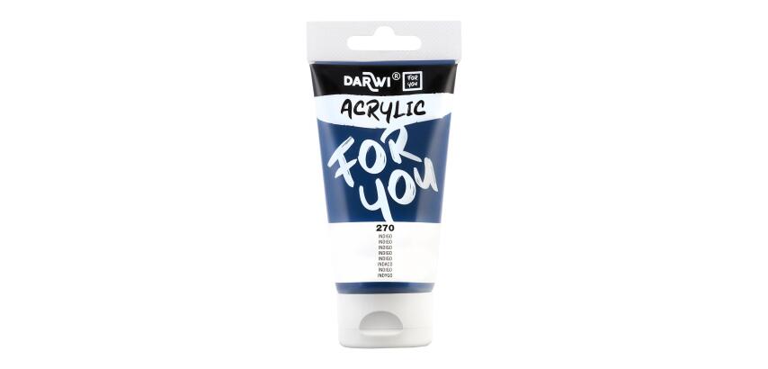 Darwi For You Acrylic Paint - 75 ml - Indigo